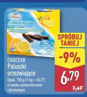 Paluszki orzezwiające o smaku pomarańczowo-cytrynowym