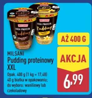 Pudding proteinowy XXL do wyboru: waniliowy lub czekoladowy