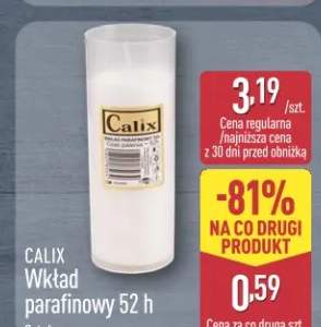 Wkład parafinowy 52 h Sztuka