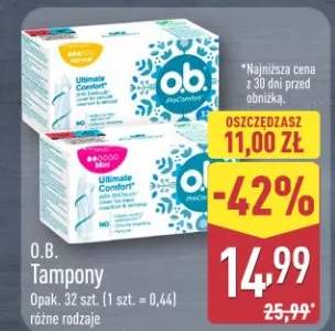 Tampony różne rodzaje