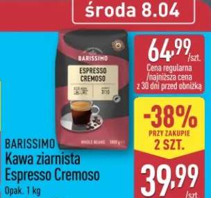 Kawa ziarnista Espresso Cremoso
