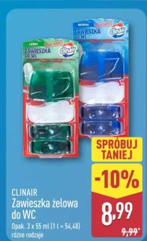 Zawieszka żelowa do WC