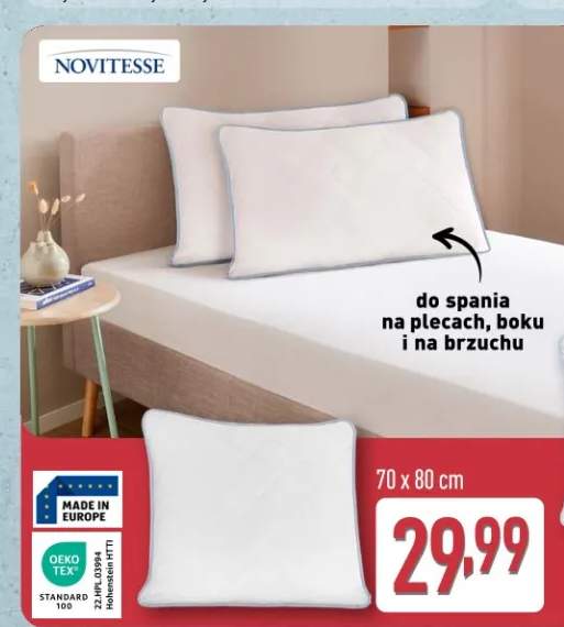 Poduszka antyalergiczna 70 x 80 cm