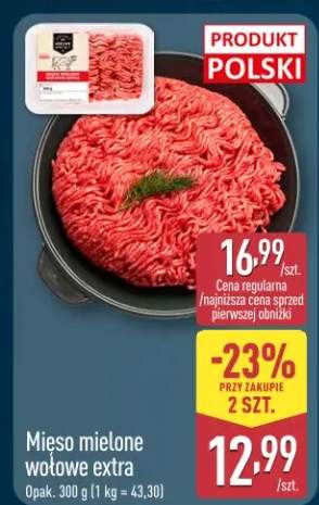 Mięso mielone wołowe extra