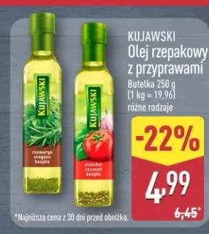 Olej rzepakowy z przyprawami