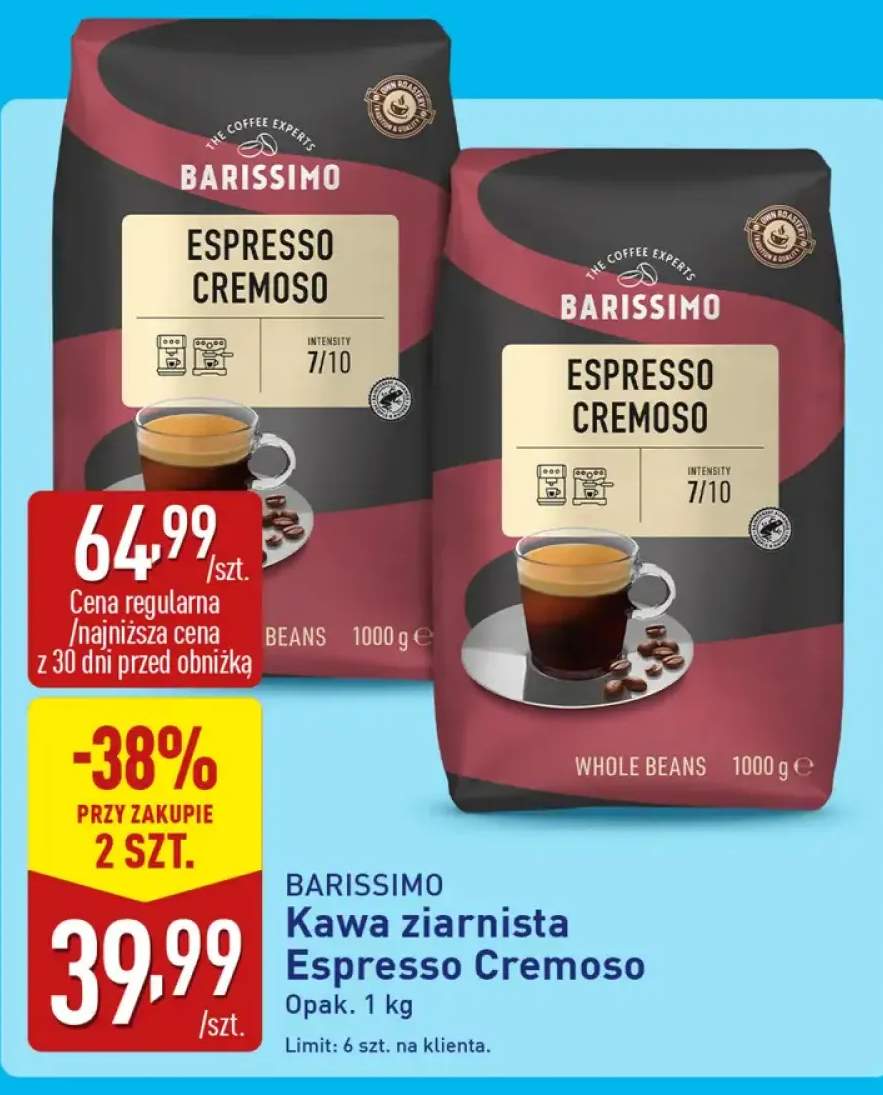 Kawa ziarnista Espresso Cremoso
