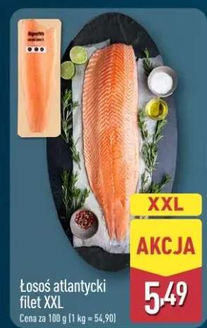 Łosoś atlantycki filet XXL