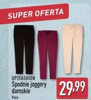 Spodnie joggery damskie