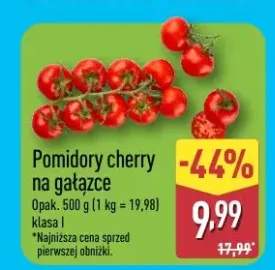Pomidory cherry na gałązce