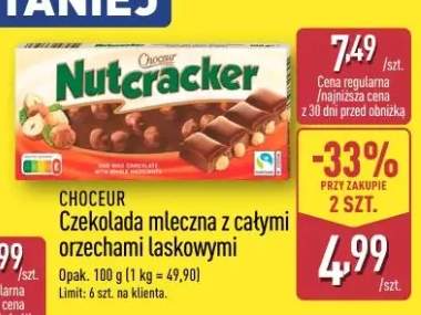 Czekolada mleczna z całymi orzechami laskowymi