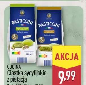 Ciastka sycylijskie z pistacją