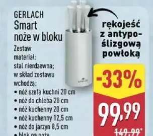 Zestaw noży w bloku 5 elementów