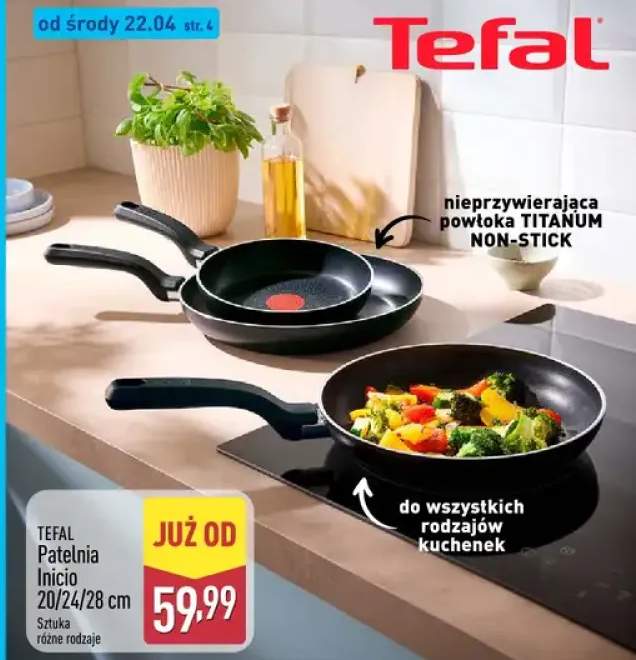 Patelnia Inicio 20/24/28 cm