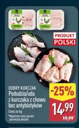 Podudzia/uda z kurczaka z chowu bez antybiotyków