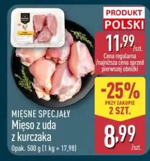 Mięso z uda z kurczaka