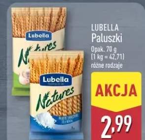 Paluszki różne rodzaje