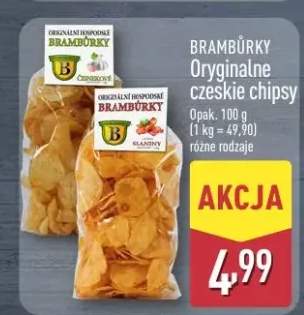 Chipsy oryginalne różne rodzaje