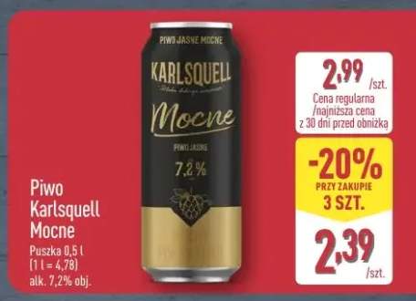 Piwo Karlsquell Mocne