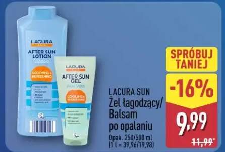 Żel łagodzący/balsam po opalaniu