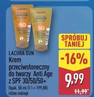 Krem przeciwsłoneczny do twarzy Anti Age z SPF 30/50/50+