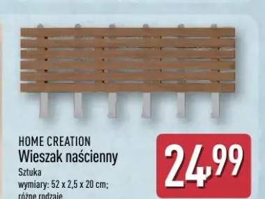 Wieszak naścienny różne rodzaje