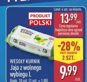 Jaja z wolnego wybiegu L