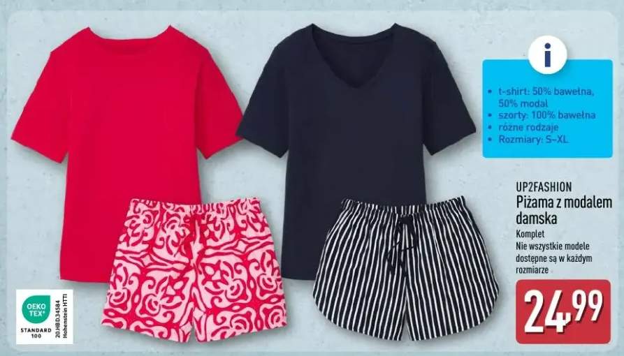 Piżama z modałem damska