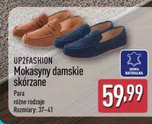 Mokasyny damskie skórzane