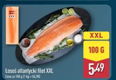 Łosoś atlantycki filet XXL