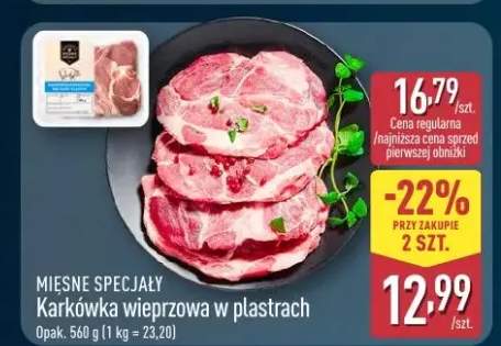 Karkówka wieprzowa w plastrach