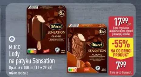 Lody na patyku Sensation