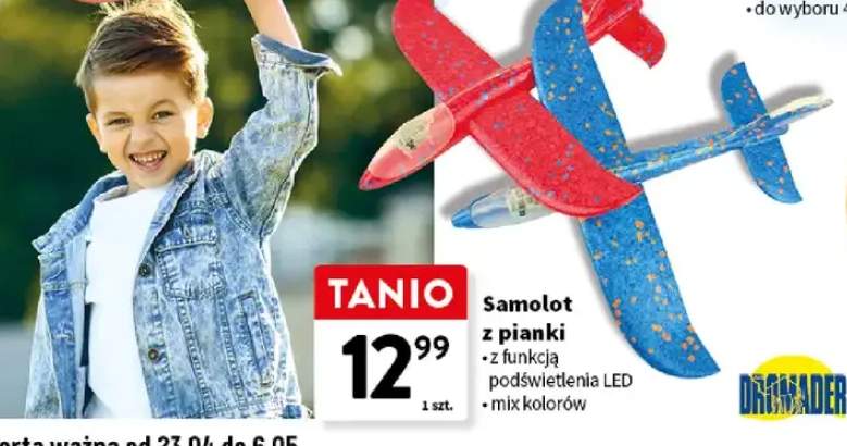 samolot zabawka