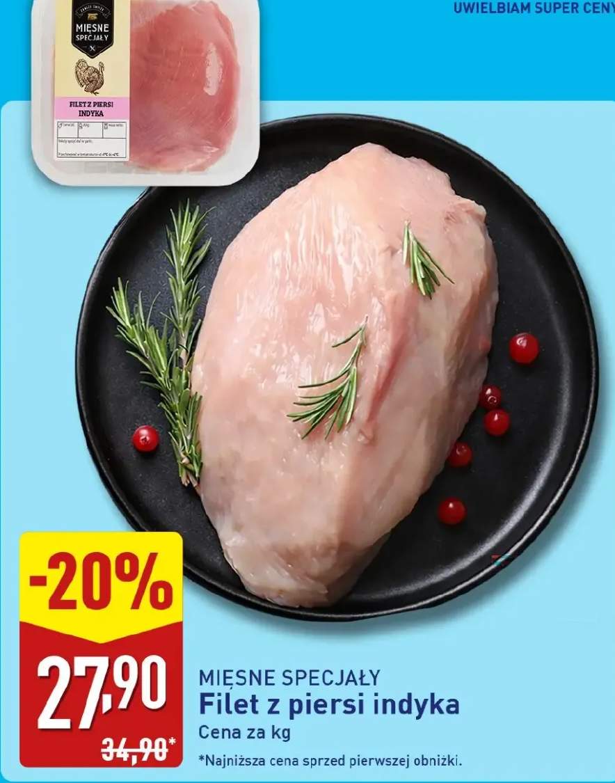 Filet z piersi indyka