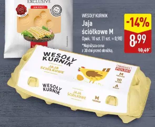 Jaja ściółkowe M Wesoły Kurnik