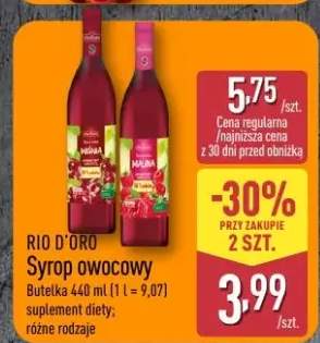 Syrop owocowy Rio D'Oro