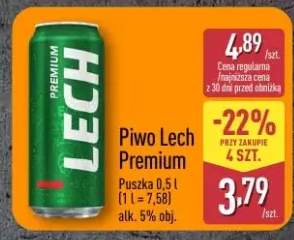 Piwo Lech Premium