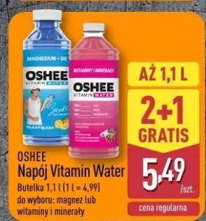 Napój Vitamin Water witaminy i minerały Oshee
