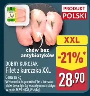 Filet z kurczaka XXL Dobry Kurczak chów bez antybiotyków