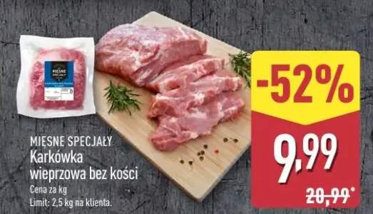 Karkówka wieprzowa bez kości Mięsne Specjały