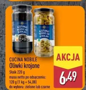 Oliwki krojone czarne Cucina Nobile