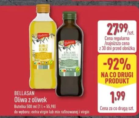 Oliwa z oliwek Bellasan mix rafinowanej i virgin