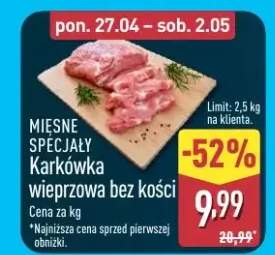 Karkówka wieprzowa bez kości