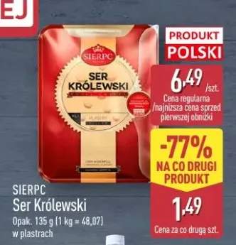 Ser Królewski w plastrach Sierpc