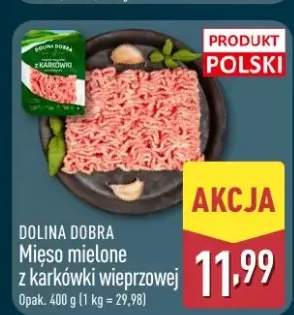 Mięso mielone z karkówki wieprzowej Dolina Dobra