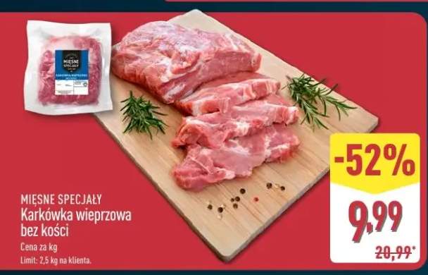 Karkówka wieprzowa bez kości Mięsne Specjały