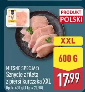 Sznycle z fileta z piersi kurczaka XXL Mięsne Specjały
