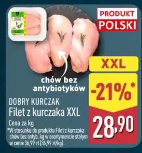 Filet z kurczaka XXL Dobry Kurczak chów bez antybiotyków