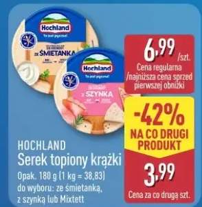 Serek topiony krążki Hochland ze śmietanką