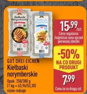 Kiełbaski norymberskie Gut Drei Eichen