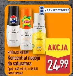 Koncentrat napoju do saturatora Sodastream
